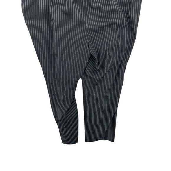Lane Bryant Striped Dress Pants Womens Size 22 NWT Corpcore Office Siren - Picture 3 of 8